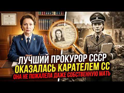 ЛУЧШИЙ ПРОКУРОР СССР… оказалась карателем СС! КГБ впал в ступор! Она обманула Сталина и всю систему!