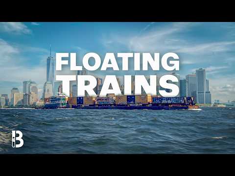 Impossible Barge Floats Trains Across Hudson & Replaces 56 Trucks | Blueprint