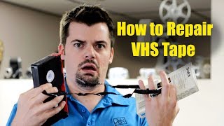How to Repair VHS Video Tape - Create A Video