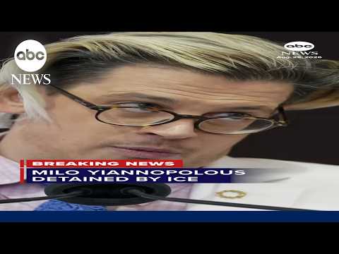 Milo Yiannopoulos, far-right British commentator, detained by ICE