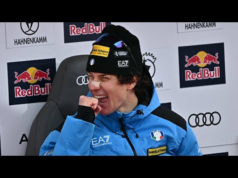 Giovanni Franzoni Re della Streif | Coppa del Mondo di Sci Alpino 2025/26