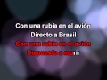 Con una Rubia en el Avión, letra - Los ladrones ...