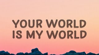 Justin Bieber - Your world is my world (One Time) (Lyrics)