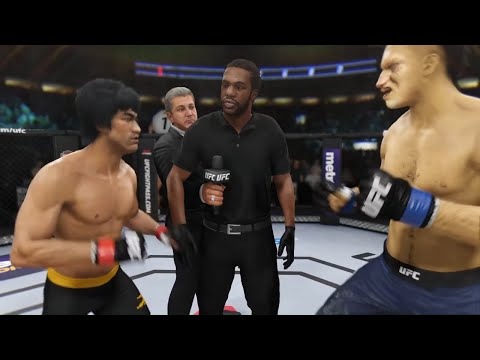 Bruce Lee vs. Scorpion (EA Sports UFC 3) - Epic Battle 💯 🐲 - Dragon Fights 🐉