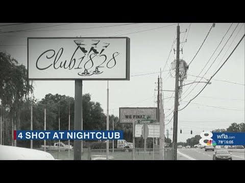 Security guard, 3 others shot at Club 1828 in Tampa