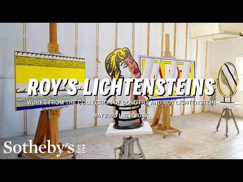 Roy Lichtenstein's Personal Collection Returns To His Studio Over 30 Years Later