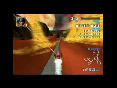 F-Zero GX Unleashed 4.0 - Sand Ocean Surface Slide 1'39"199 with Green Panther (80%)