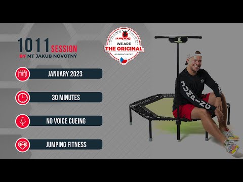 30 minutes trampoline session January 2023 - JUMPING FITNESS - NO VOICE CUEING - #RoadTo1011