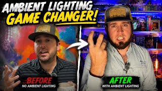 Lighting Changes Everything, Studio background for better visual presentation || ONN LED Light Strip