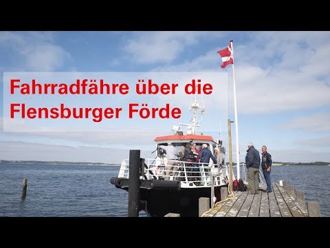 New bicycle ferry across the Flensburg Fjord