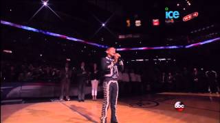 Mexican Charro Sebastien De La Cruz Sings National Anthem @ NBA Finals