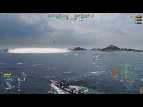 Black vs Neustrashimy Duel and Comparison