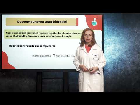 Descompunerea hidroxizilor și exemple de reacții - Clasa a VIII-a