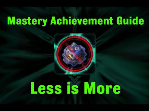 Less is More Mastery Achievement - Starcraft 2 Nova Covert Ops