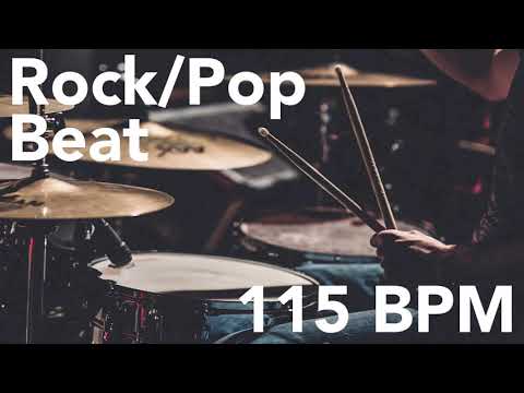 🤘 🥁 Rock/Pop Basic Beat 115 BPM