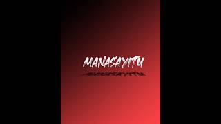 Manase Manase Thank You Kannada Song Whatsapp Status☺️💓#kannada#whatssappstatus
