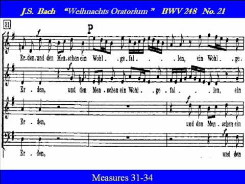 Bach-Bass-No 21 BWV248-Ehre Sei Gott .wmv