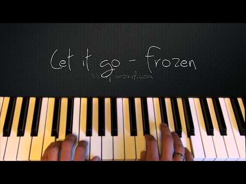 Let it go - Frozen piano spelen, pianoles voor beginners