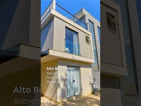 Sobrado em Condomínio no Alto Boqueirão à Venda!
