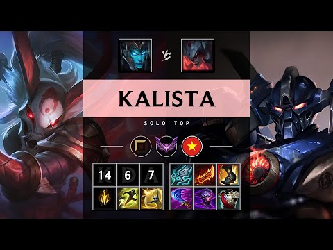 Kalista Top vs Aatrox - VN Master Patch 25.10