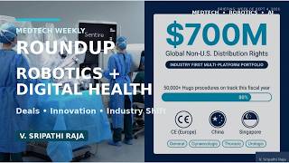 MedTech Weekly Roundup: $700M Robotics Mega-Deals & Digital Health Inf