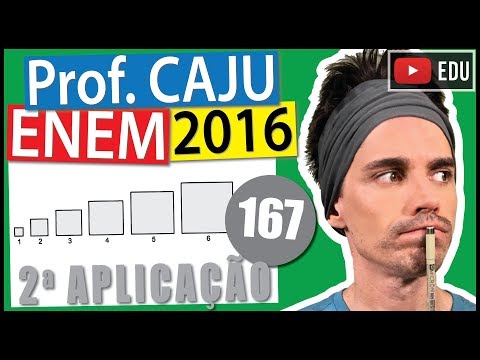 [ENEM 2016 2Ap] 167 📓 GEOMETRIA PLANA Em um trabalho escolar, João foi convidado a calcular as