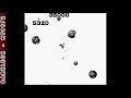 Game Boy Asteroids 1992 Accolade Gameplay
