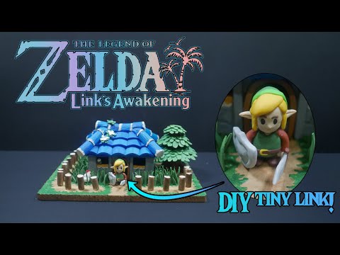 Making the House from LINK'S AWAKENING // DIY Zelda Crafts