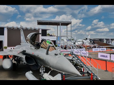 Visite virtuelle du statique militaire - Salon du Bourget 2023 - Dassault Aviation