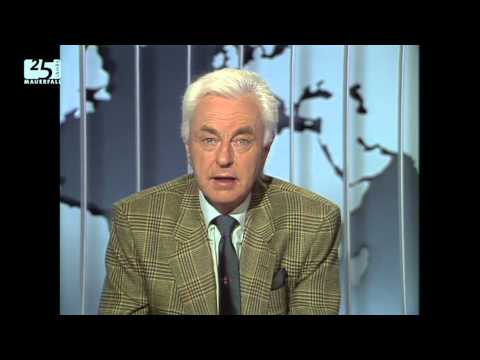 Tagesthemen vom 9. November 1989