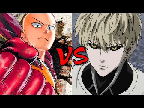 One-Punch Man - Saitama vs Genos Full Fight Manga