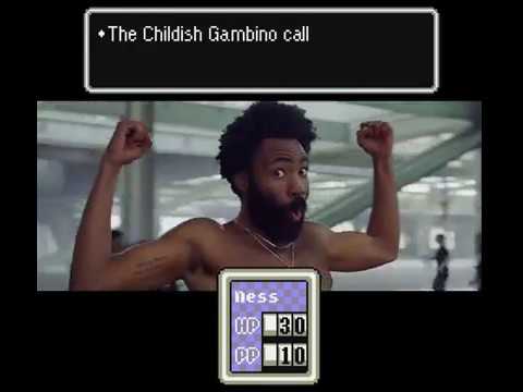 This is America but it's Earthbound