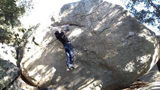 Video thumbnail of El señor de las regletas, 8a+. Can Boquet