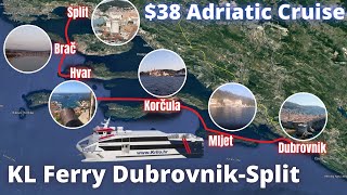 Affordable Adriatic Cruise: Dubrovnik to Split on the Krilo Lux