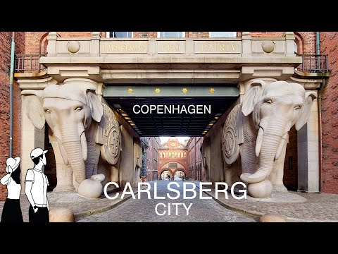 4K Kopenhagen 🇩🇰: Carlsberg City – Von der alten Brauerei zum nachhaltigen Viertel
