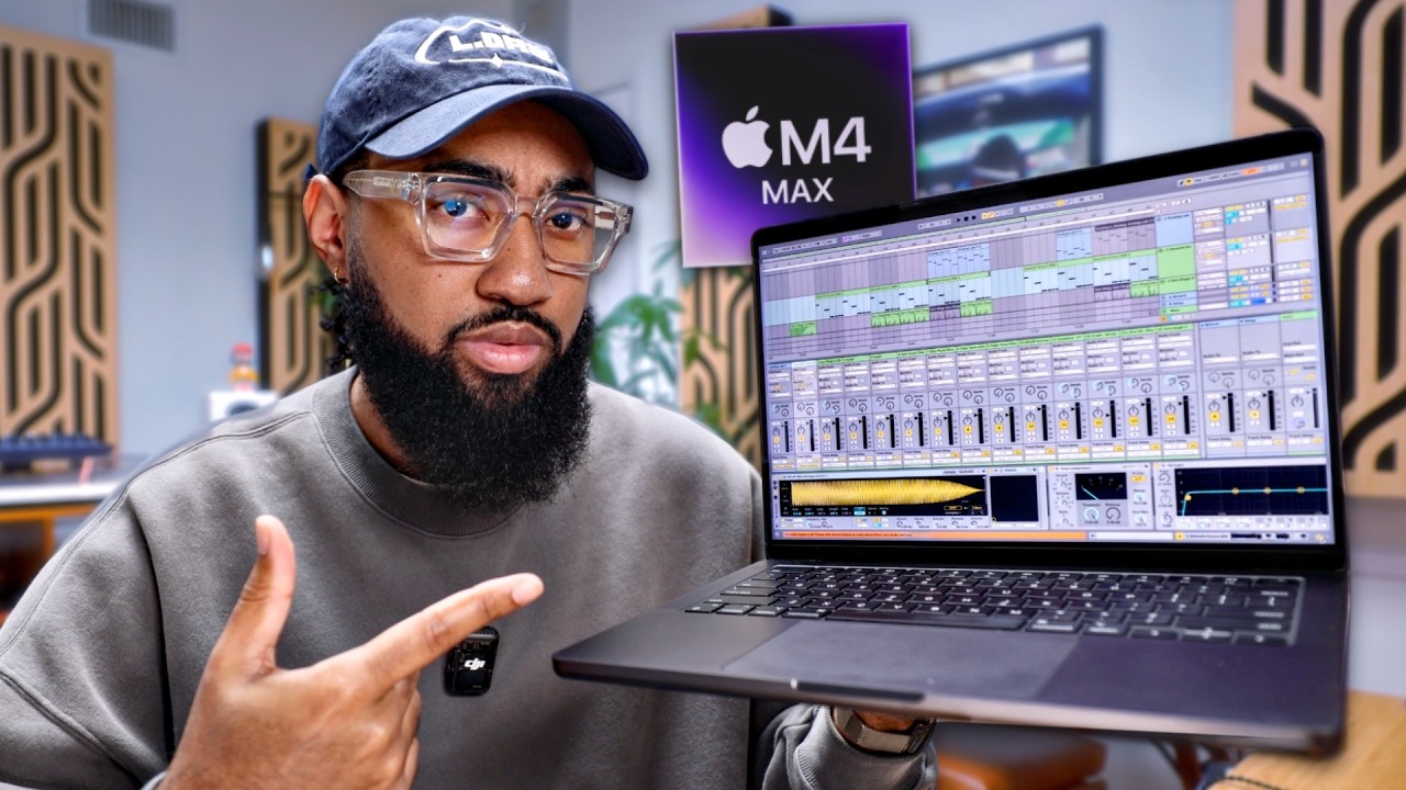 The best laptop for music producers!! (M4 Max MacBook Pro) - YouTube