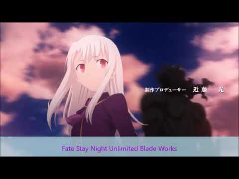 All Fate Series Openings