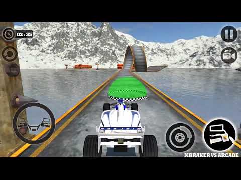 Impossible Formula Car Stunt Racing Tracks - Android GamePlay 3D