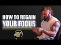 How To Get Your ENERGY & FOCUS Back FAST! (ONE SIMPLE CHANGE)
