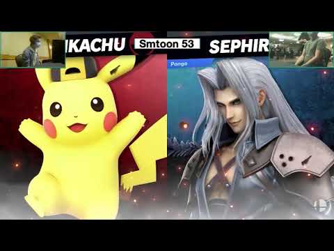 NadiA (Pikachu) vs. Pongo (Sephiroth) - Winners Rd 3 - Smashkatoon 53