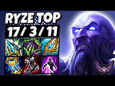 Ryze vs Renekton [ TOP ] Lol Korea Master Patch 25.24 ✅