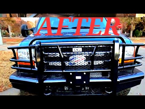 ***Installing GR Bumper on my 2001 F 250 Powerstroke ***