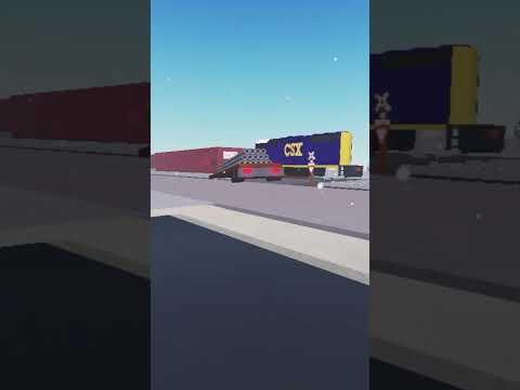 Argentina Freight Train Lowboy Truck in Maciel, Santa Fe Province, Argentina Roblox (Remake)