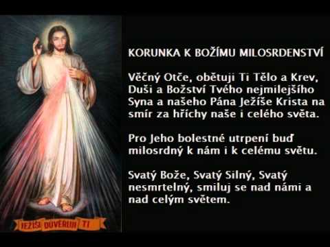 Korunka k Božímu milosrdenství (CZ)