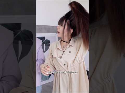 Viki schneidet Sarinas Haare mit interessanter Methode 😱 Kann das gut gehen? 😳 #ViktoriaSarina