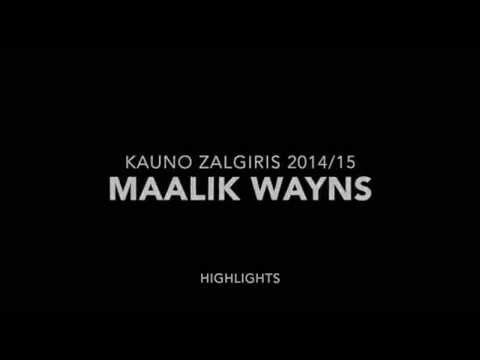 Maalik Wayns highlights 2014/15
