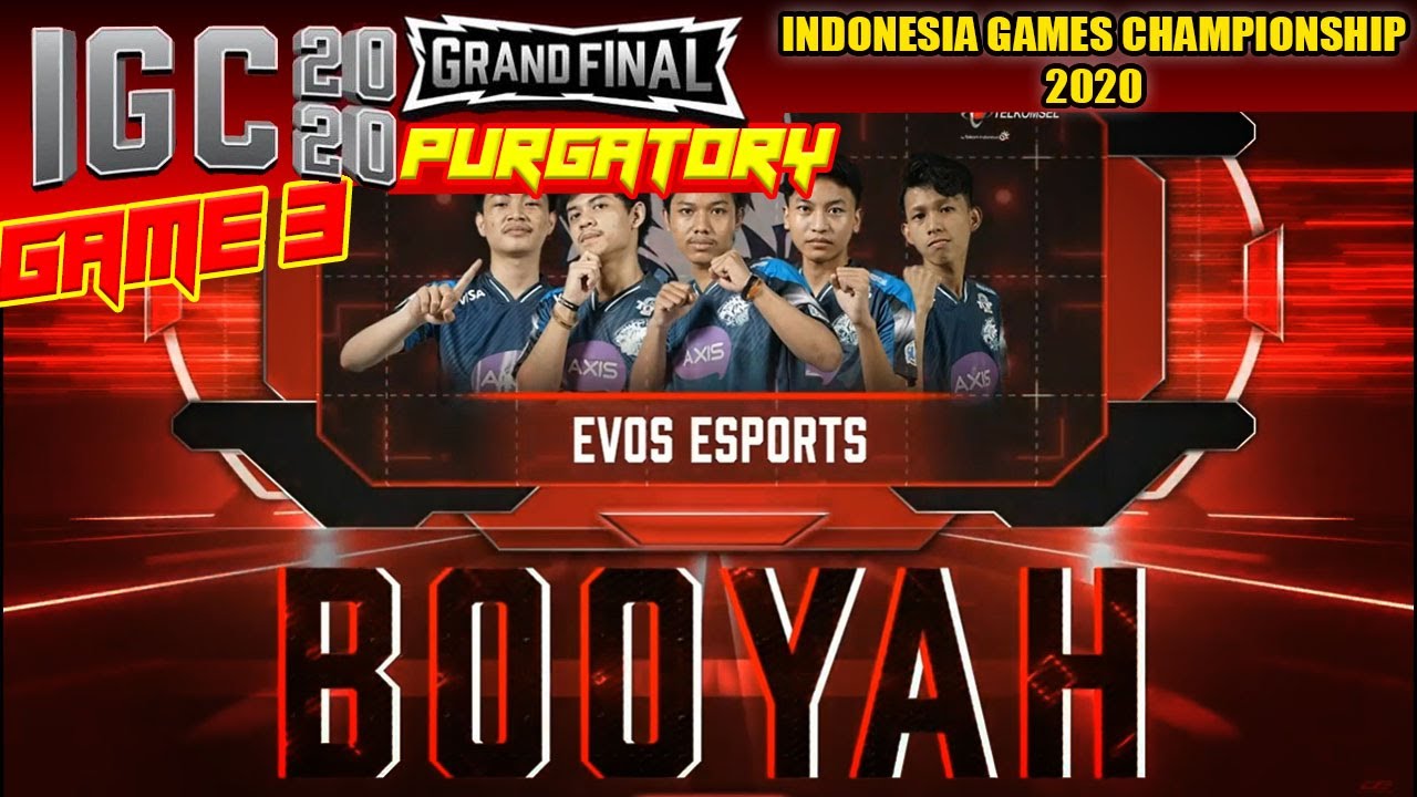 GRANDFINAL FREE FIRE GAME 3 PURGATORY | IGC INDONESIA GAMES CHAMPIONSHIP 2020