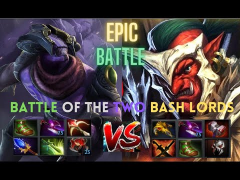 Battle of The Two Bash Lords, Faceless Void Vs Troll Warlord || DOTA 2 GAMEPLAY ||