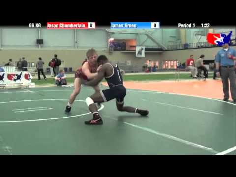 Jason Chamberlain vs. James Green at 2013 ASICS University Nationals - FS
