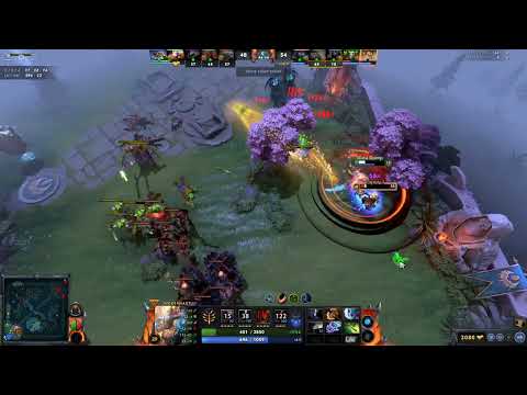 Clinkz With 3 DEADELUS + Double Damage uses Burning Barrage...